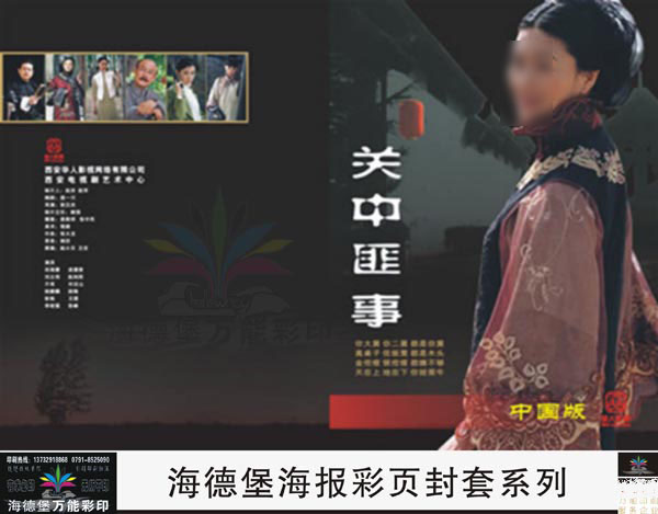 彩页封套海报
